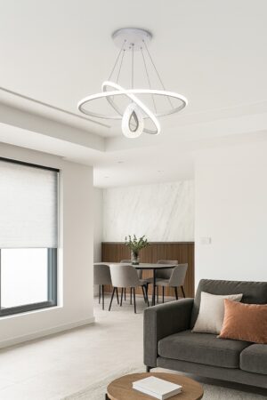 Galaxy White Chandelier